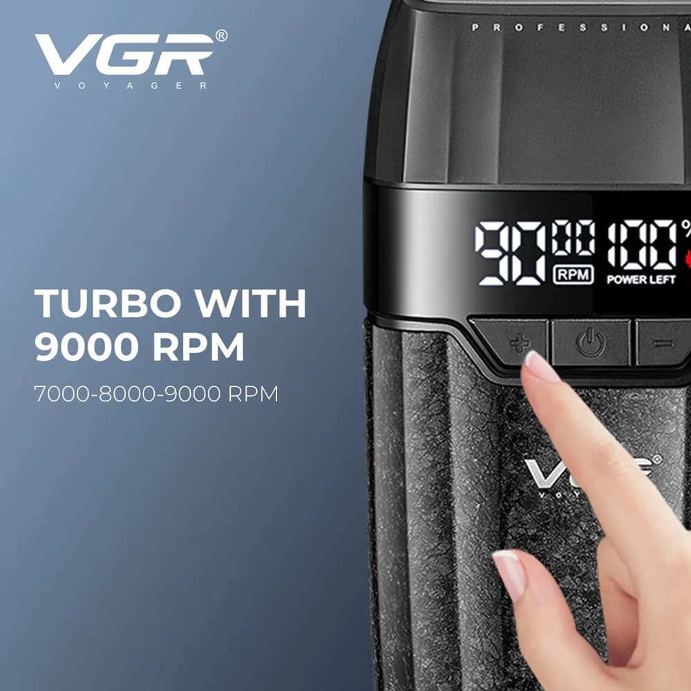 Tagliacapelli Professionale VGR V-640 S3 – Trimmer Barber 3 in 1 - 9