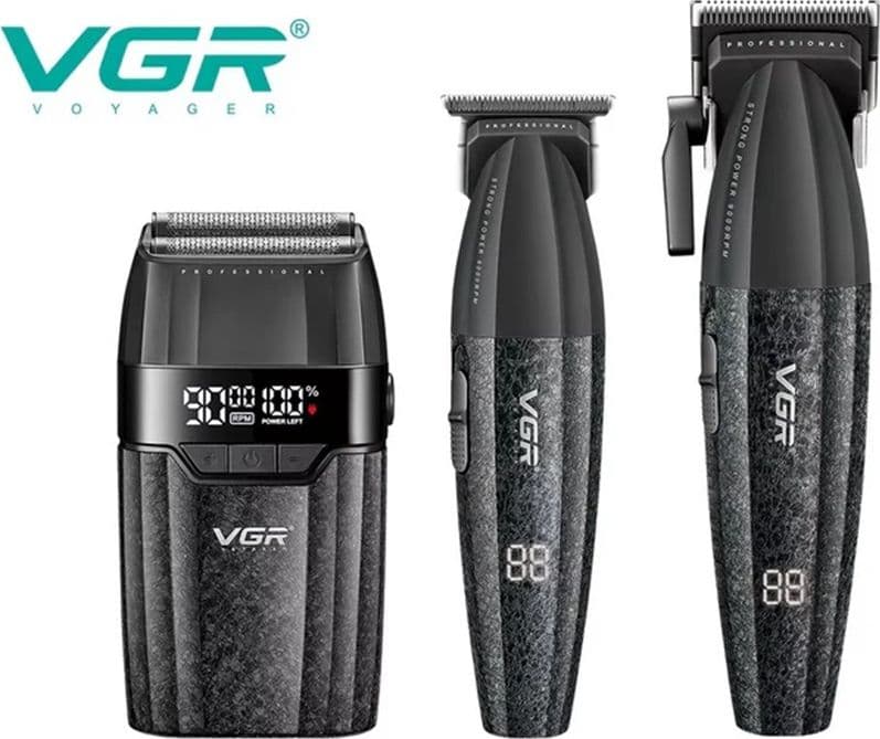 Tagliacapelli Professionale VGR V-640 S3 – Trimmer Barber 3 in 1 - 10
