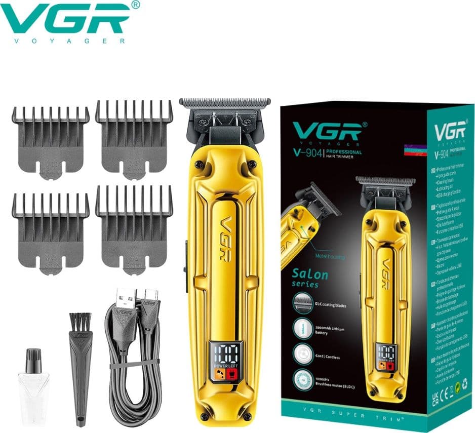 Trimmer Barber VGR V-904 Rasoio Professionale Rifiniture Precisione - 2