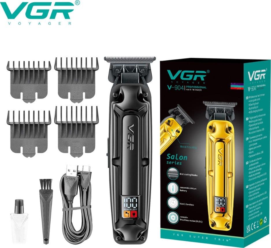 Trimmer Barber VGR V-904 Rasoio Professionale Rifiniture Precisione - 3