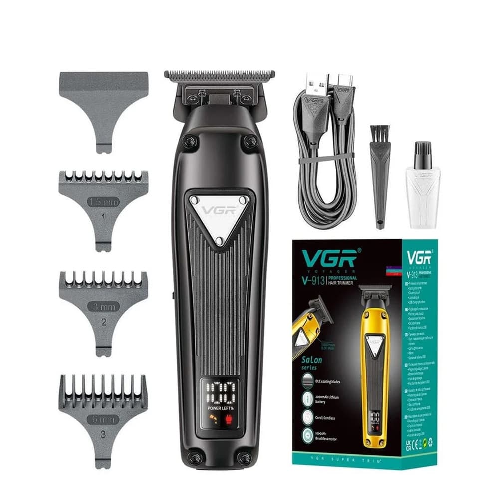 VGR V-913 Trimmer Professionale | Tagliacapelli e Regolabarba Barber - 11