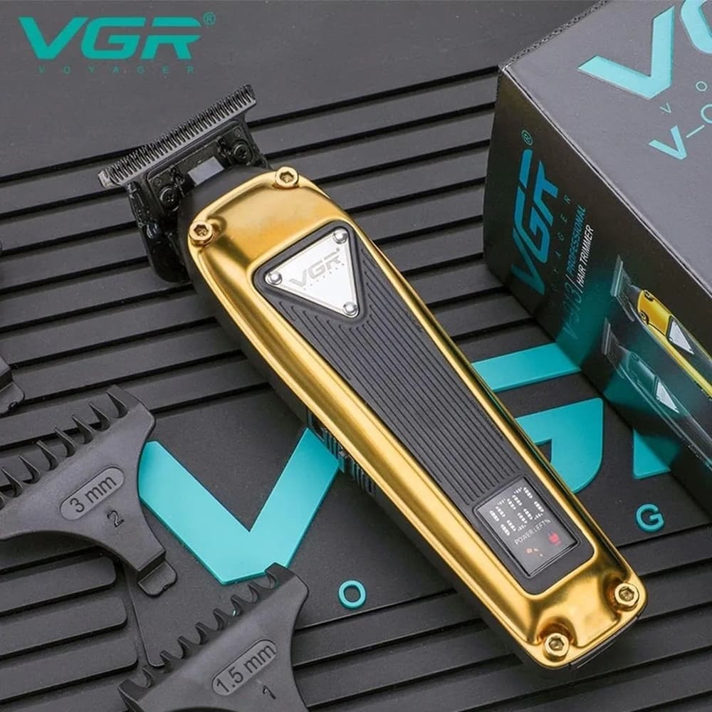 VGR V-913 Trimmer Professionale | Tagliacapelli e Regolabarba Barber - 8