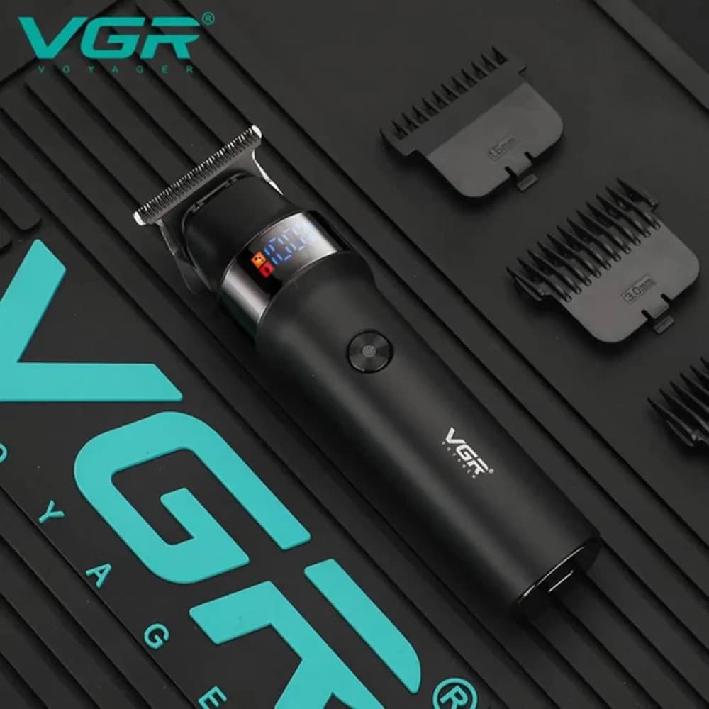 Tagliacapelli professionale VGR V-987 | Rasoio trimmer barber precisione - 12