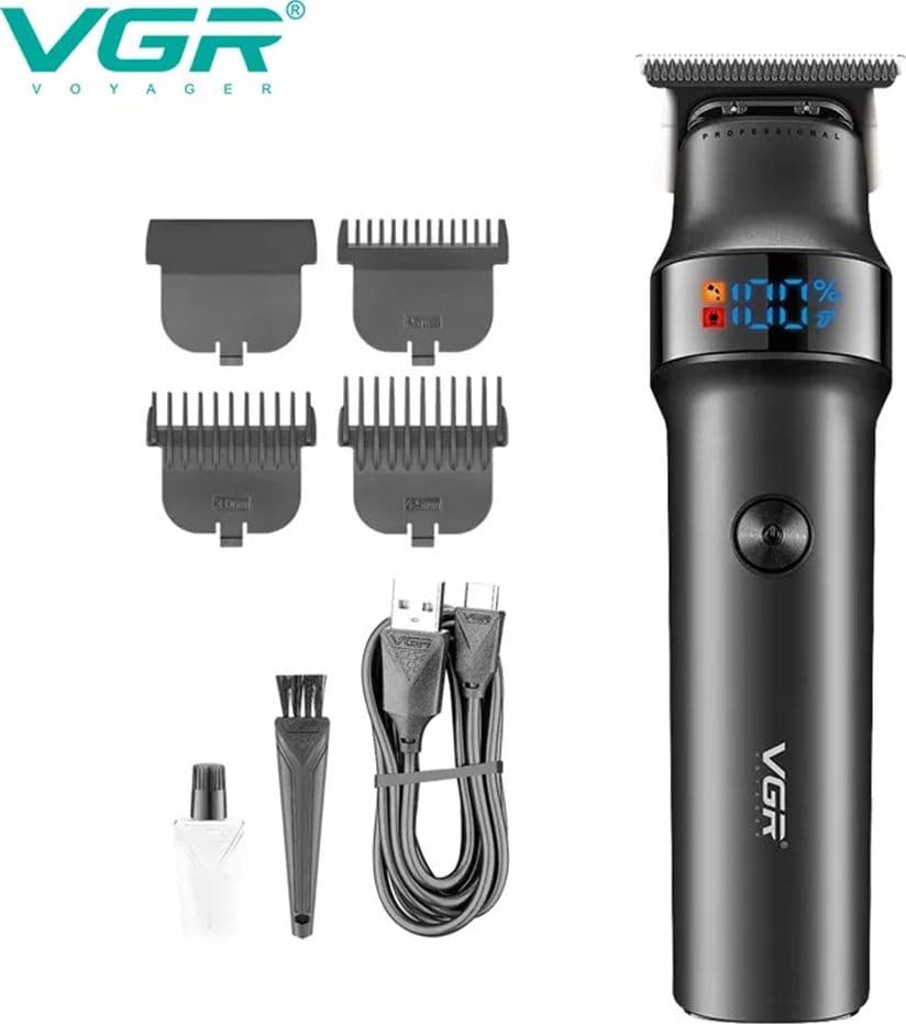 Tagliacapelli professionale VGR V-987 | Rasoio trimmer barber precisione - 8