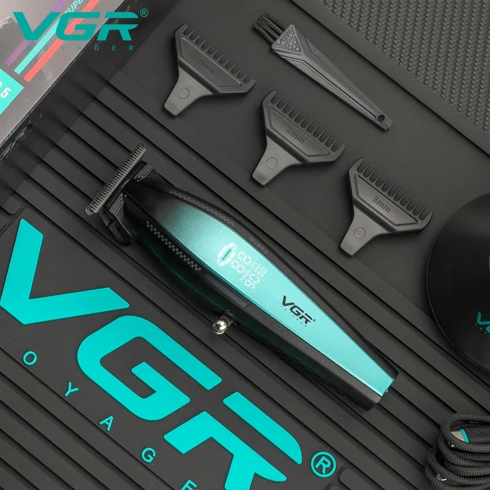 Trimmer Barber VGR V-992 T-Cut Rasoio Professionale Fade Contorni - 13