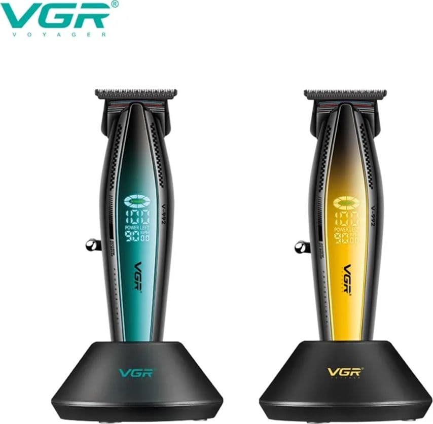 Trimmer Barber VGR V-992 T-Cut Rasoio Professionale Fade Contorni - 10