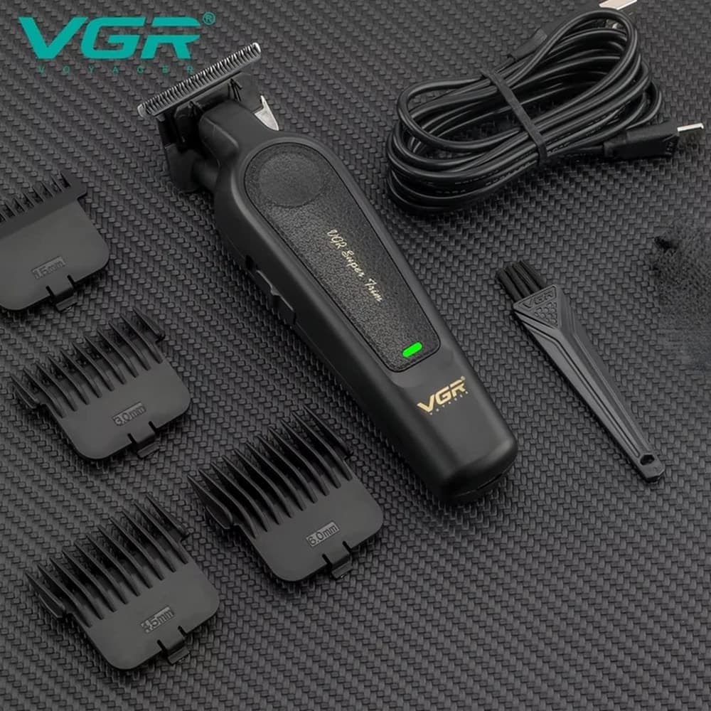 VGR V-995 Trimmer Barber Professionale Rasoio Tagliacapelli Precisione - 2