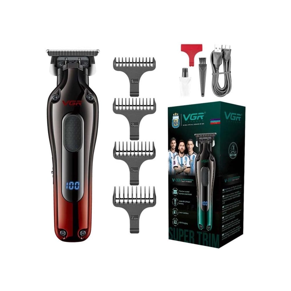 Trimmer Barber VGR V-998 Rasoio Professionale Precisione Fade - 7