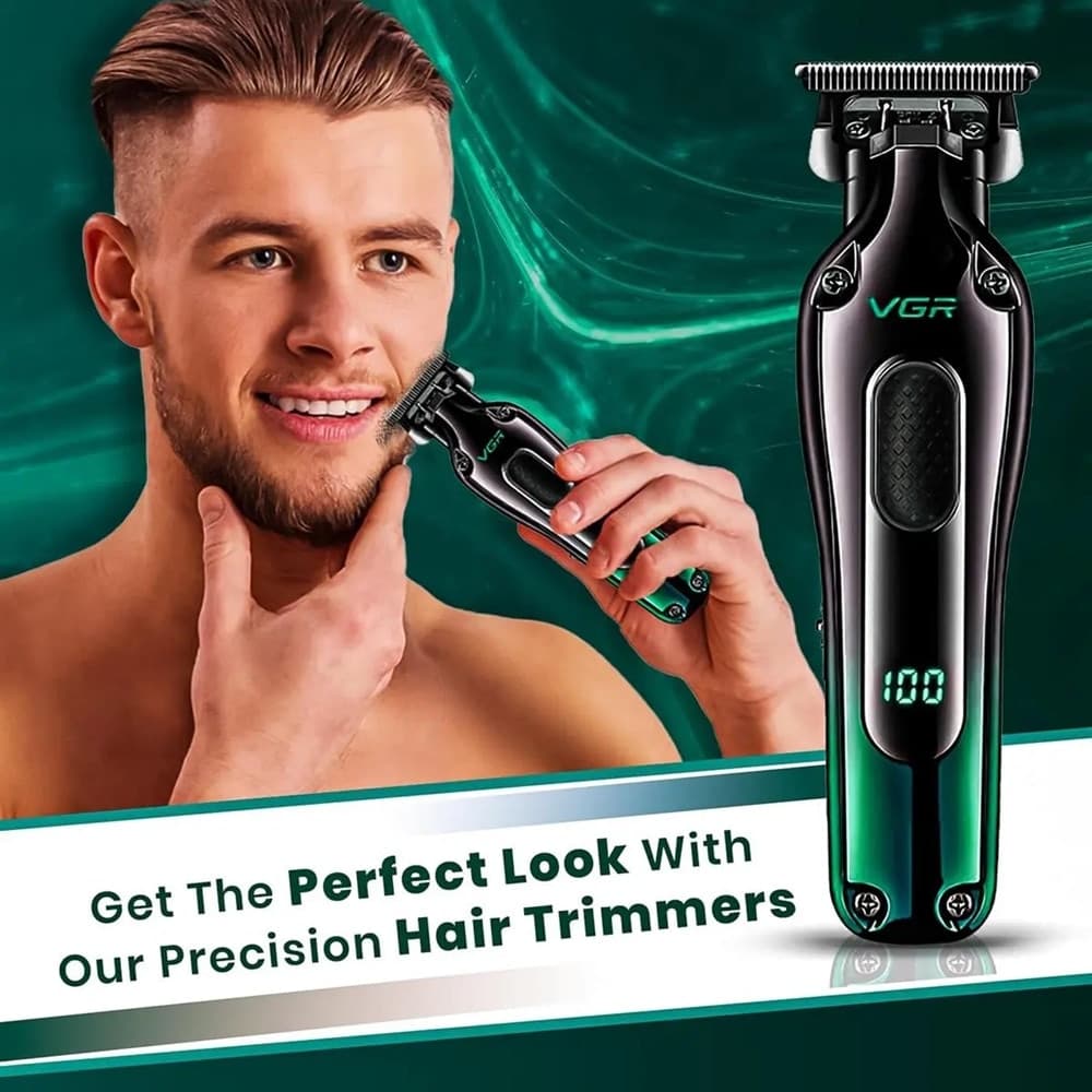 Trimmer Barber VGR V-998 Rasoio Professionale Precisione Fade - 8