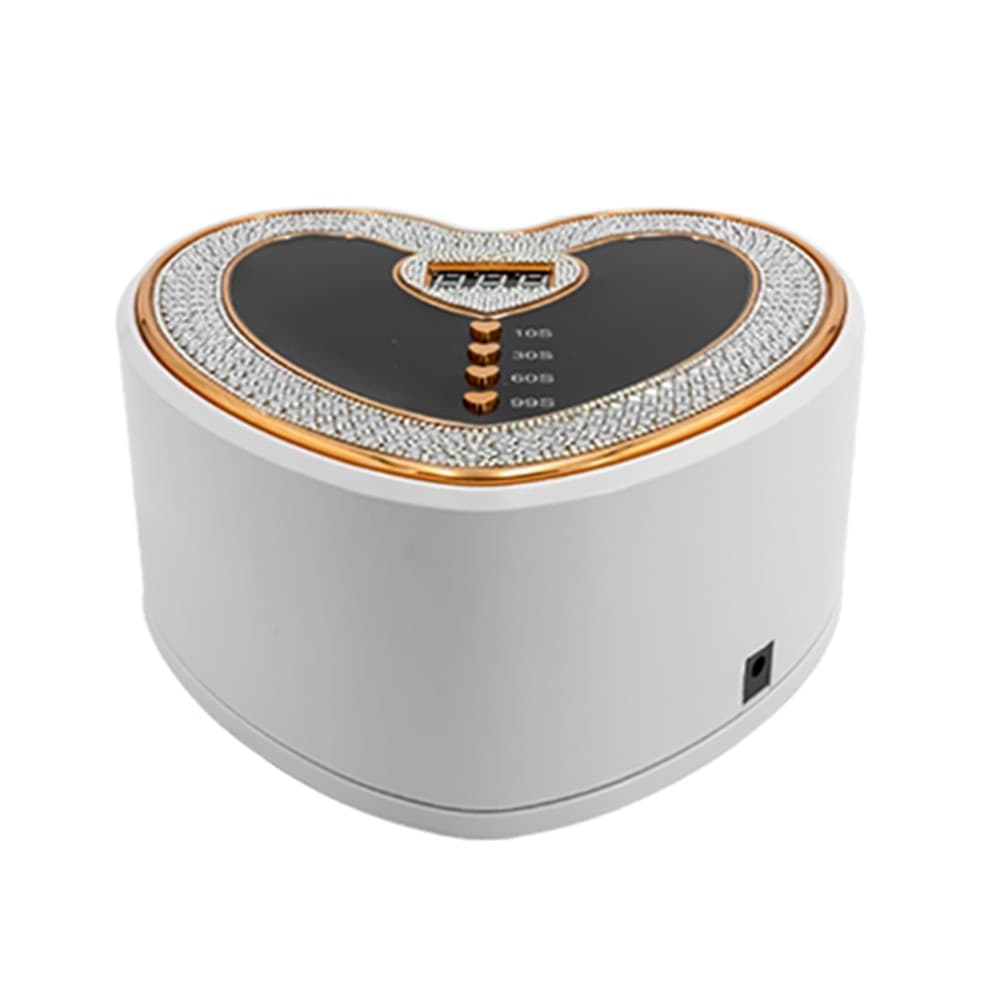 LAMPADA FORNETTO PER UNGHIE SUN D19 UV LED 288W FORMA A CUORE DECORATA DISPLAY DIGITALE - 6