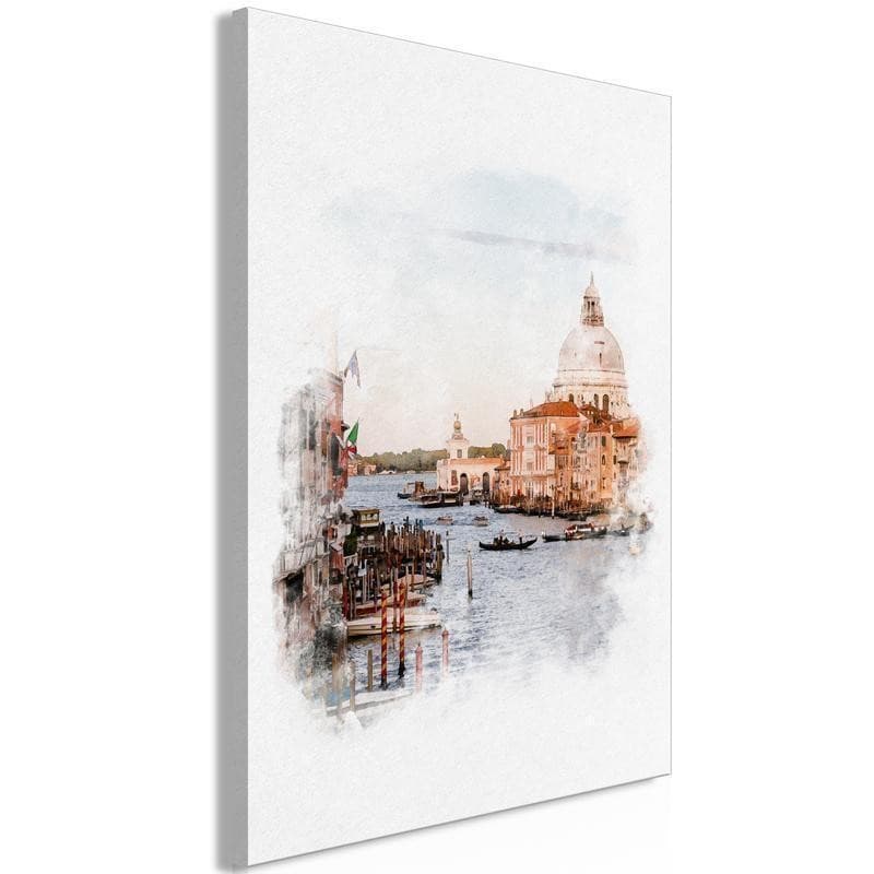 Quadro  Watercolour Venice (1 Part) Vertical - 6