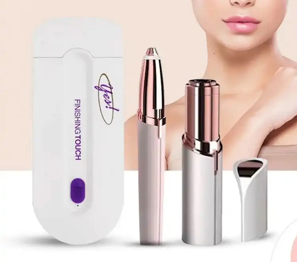 KIT 3IN1 EPILATORI VISO PROFESSIONALE TRIMMER PER RIMOZIONE ISTANTANEA INDOLORE PELI - 2