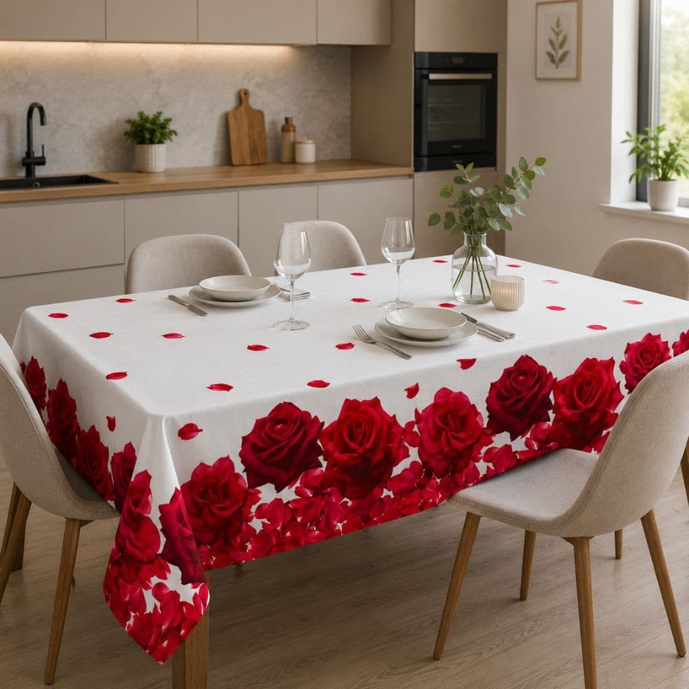 Tovaglia 12 Persone Rose Botticelli Home - 2