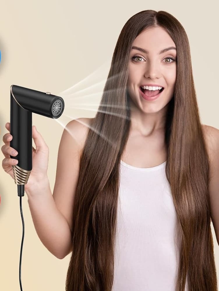 ASCIUGACAPELLI SPAZZOLA AD ARIA CALDA ARRICCIACAPELLI 6IN1 MULTIFUNZIONE STYLING DIFFUSORE - 11