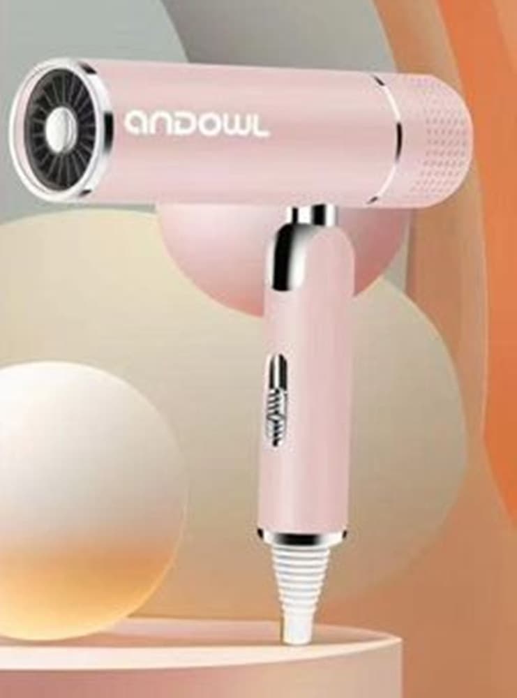 ASCIUGACAPELLI PIEGHEVOLE 2000W COMPATTO CON CONCENTRATORE D'ARIA PER STYLING Q-F2000 - 3