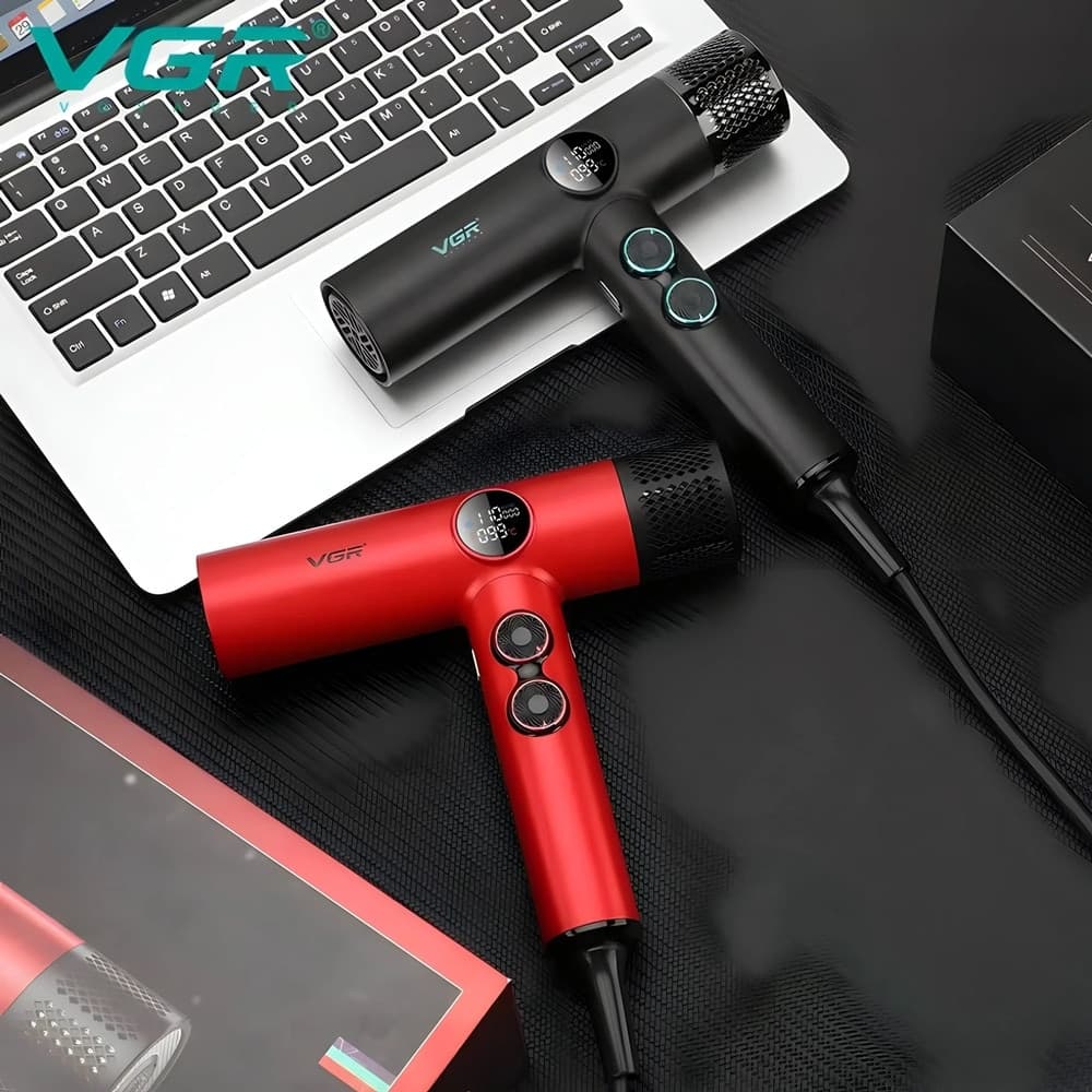 Asciugacapelli Professionale VGR V-401 Motore BLDC 1900W Parrucchiere - 6
