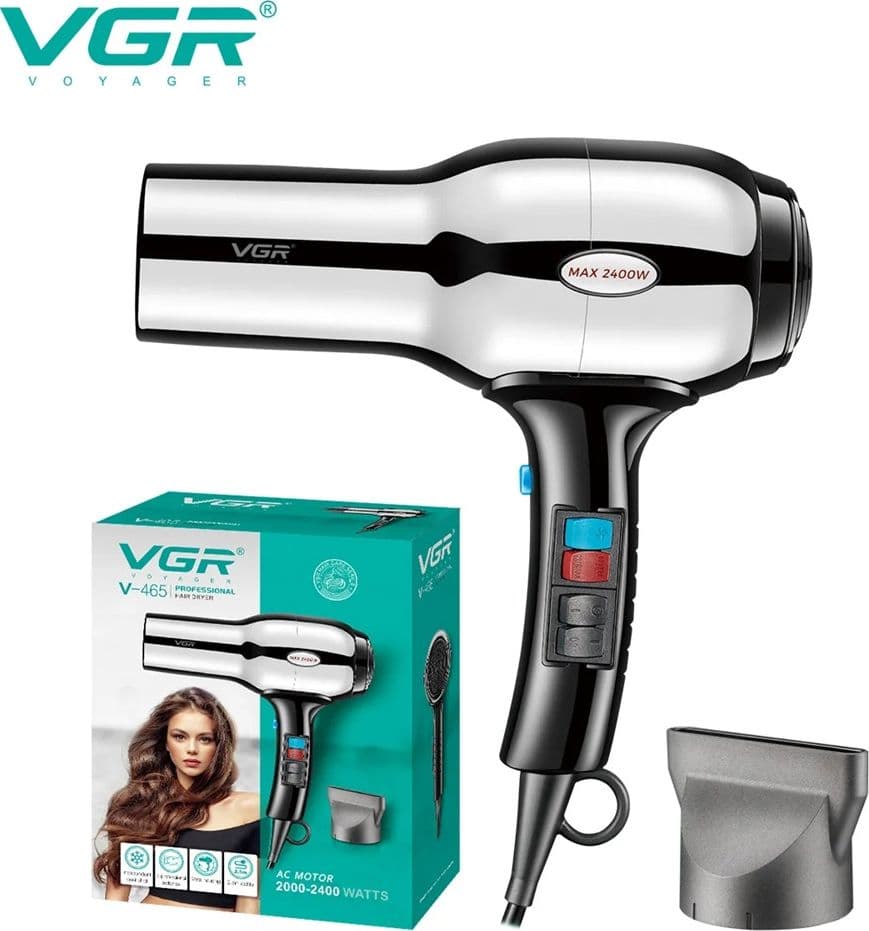 Hair Dryer Professionale VGR V-465 | Asciugacapelli Parrucchiere Styling - 6