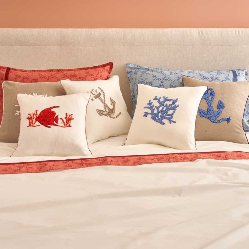 Cuscino Arredo Quadrato Stile marino Paros - 8