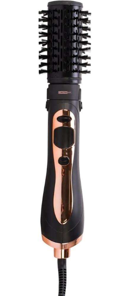 SPAZZOLA CAPELLI ROTANTE AD ARIA CALDA 1000 WATT IN CERAMICA 2 VELOCITÀ 3 TEMPERATURE - 4