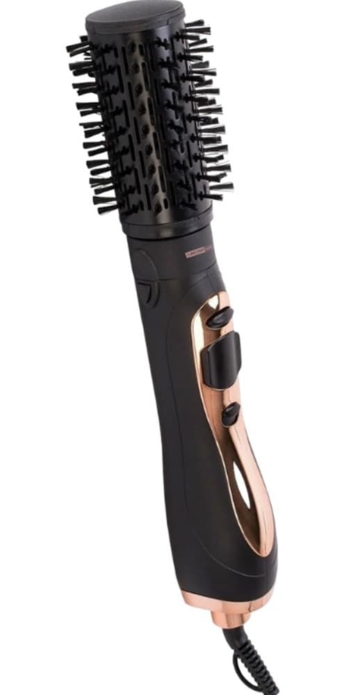 SPAZZOLA CAPELLI ROTANTE AD ARIA CALDA 1000 WATT IN CERAMICA 2 VELOCITÀ 3 TEMPERATURE - 5