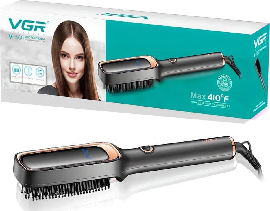 VGR V-560 Air Brush Professionale Spazzola Termica Parrucchiere Styling - 2