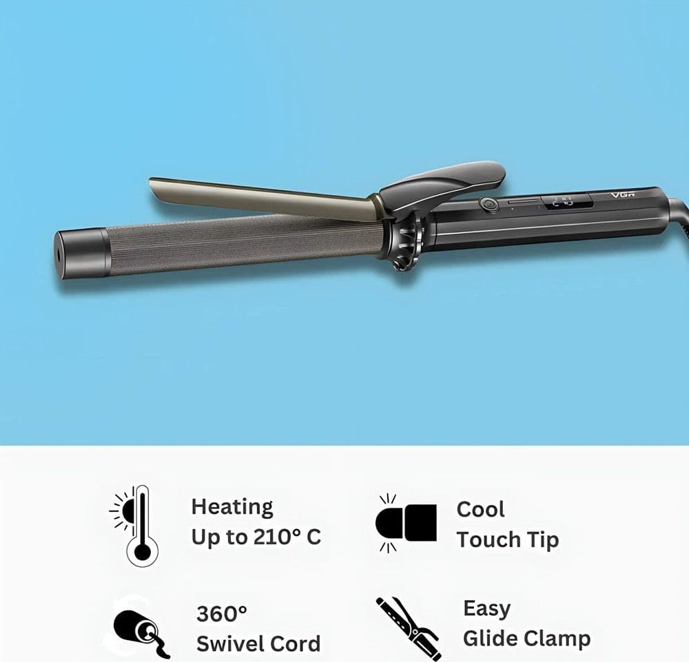 VGR V-579 Arricciacapelli Professionale Parrucchiere Onde Perfette Hair Curler - 3
