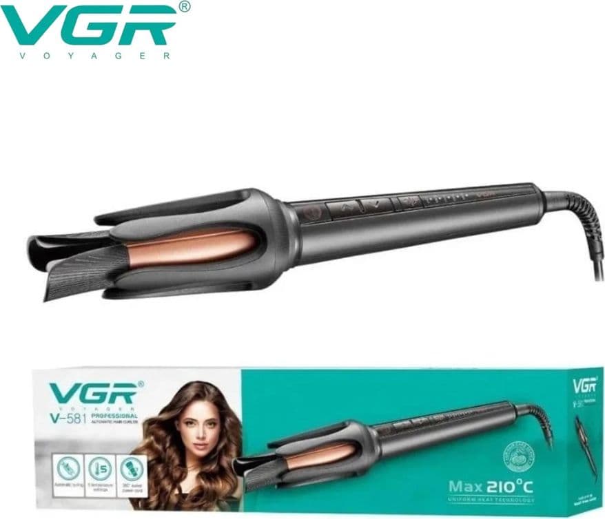 VGR Air Brush V-581 – Spazzola ad Aria Professionale per Parrucchiere Shop - 3