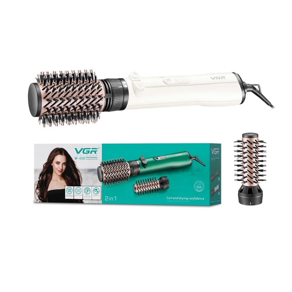 VGR V-498 Air Brush Professionale 1200W Spazzola Asciugacapelli Parrucchiere - 3