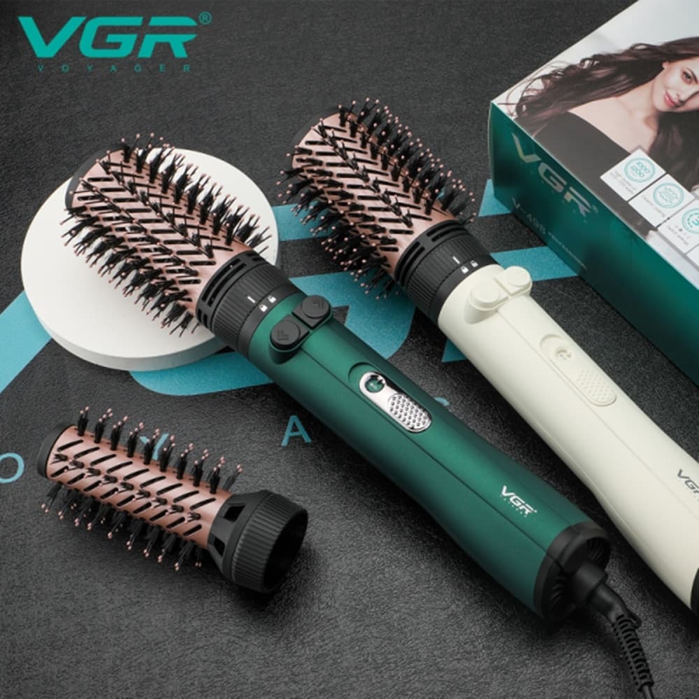 VGR V-498 Air Brush Professionale 1200W Spazzola Asciugacapelli Parrucchiere - 8