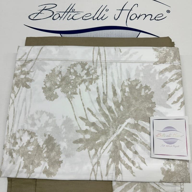 Completo lenzuola matrimoniale in cotone Amazzonia Botticelli Home - 4