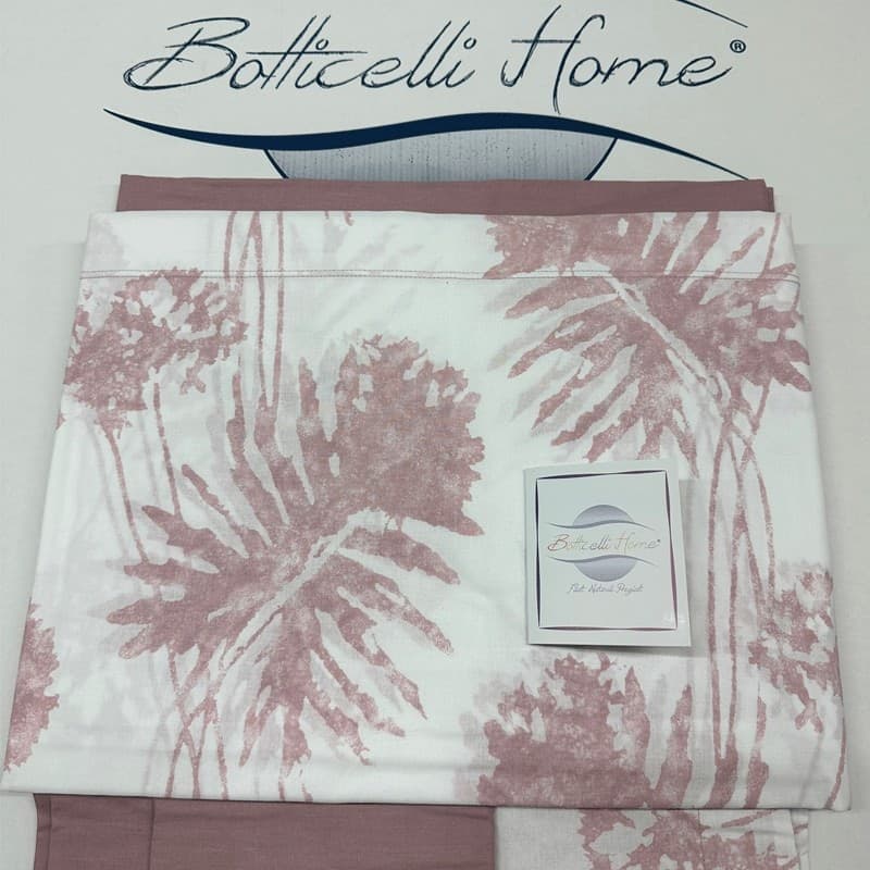 Completo lenzuola matrimoniale in cotone Amazzonia Botticelli Home - 6