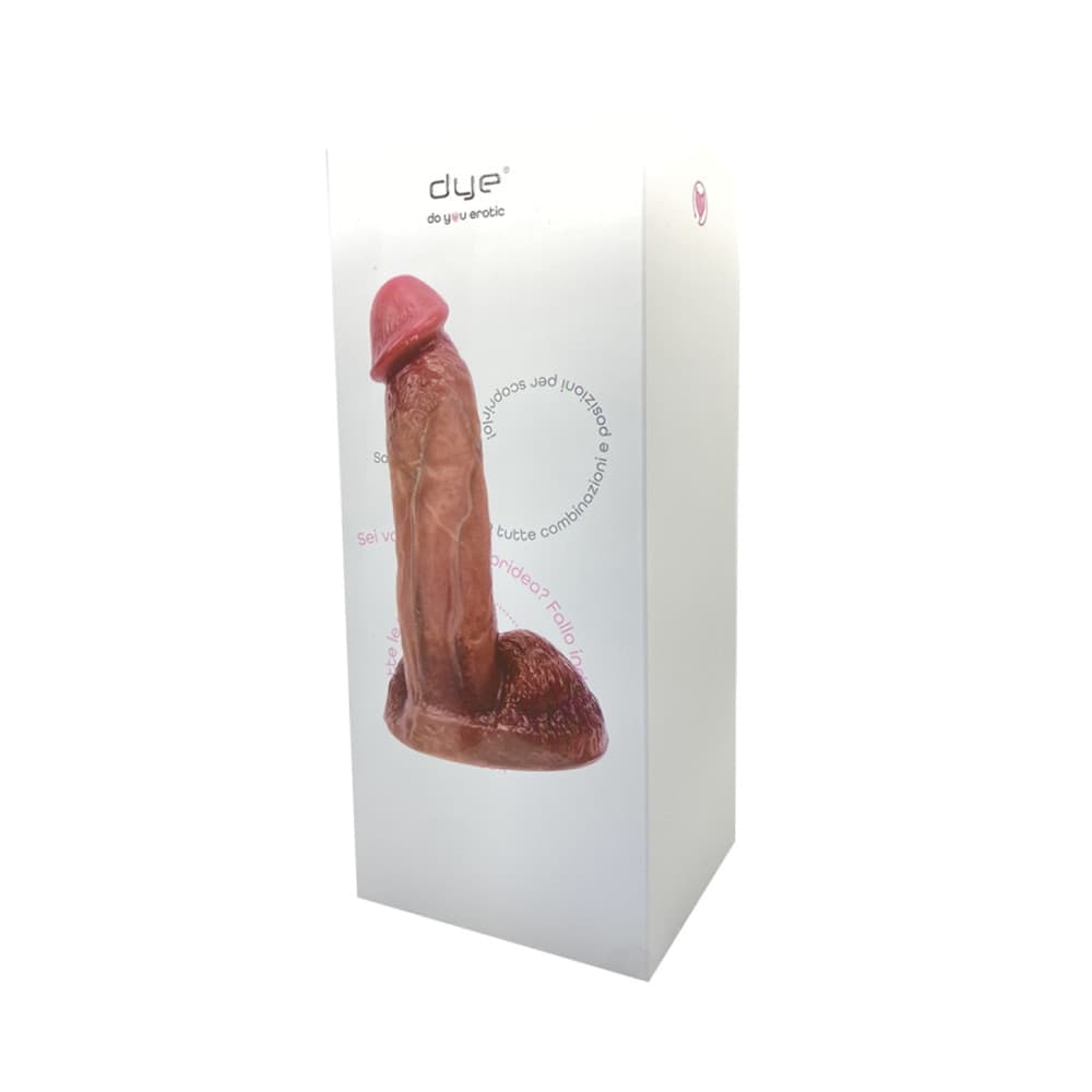 Dildo Realistico 18 cm con Ventosa Pene Naturale in Silicone Morbido Flessibile - 5