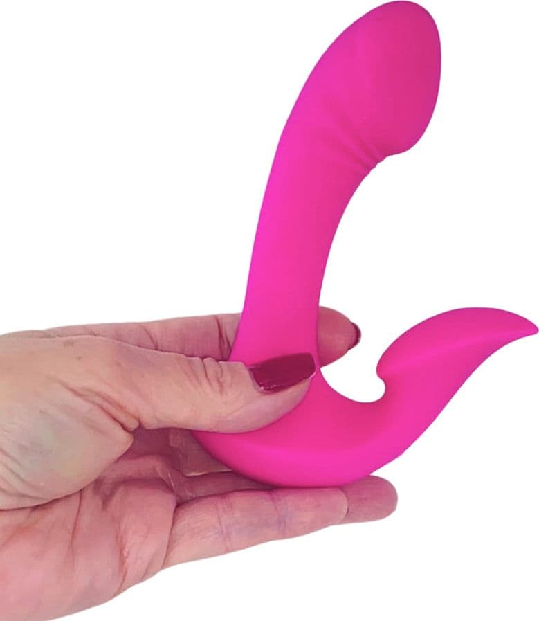 Vibratore Doppia Stimolazione Punto G e Clitoride 10 Modalità Controllo con App - 6