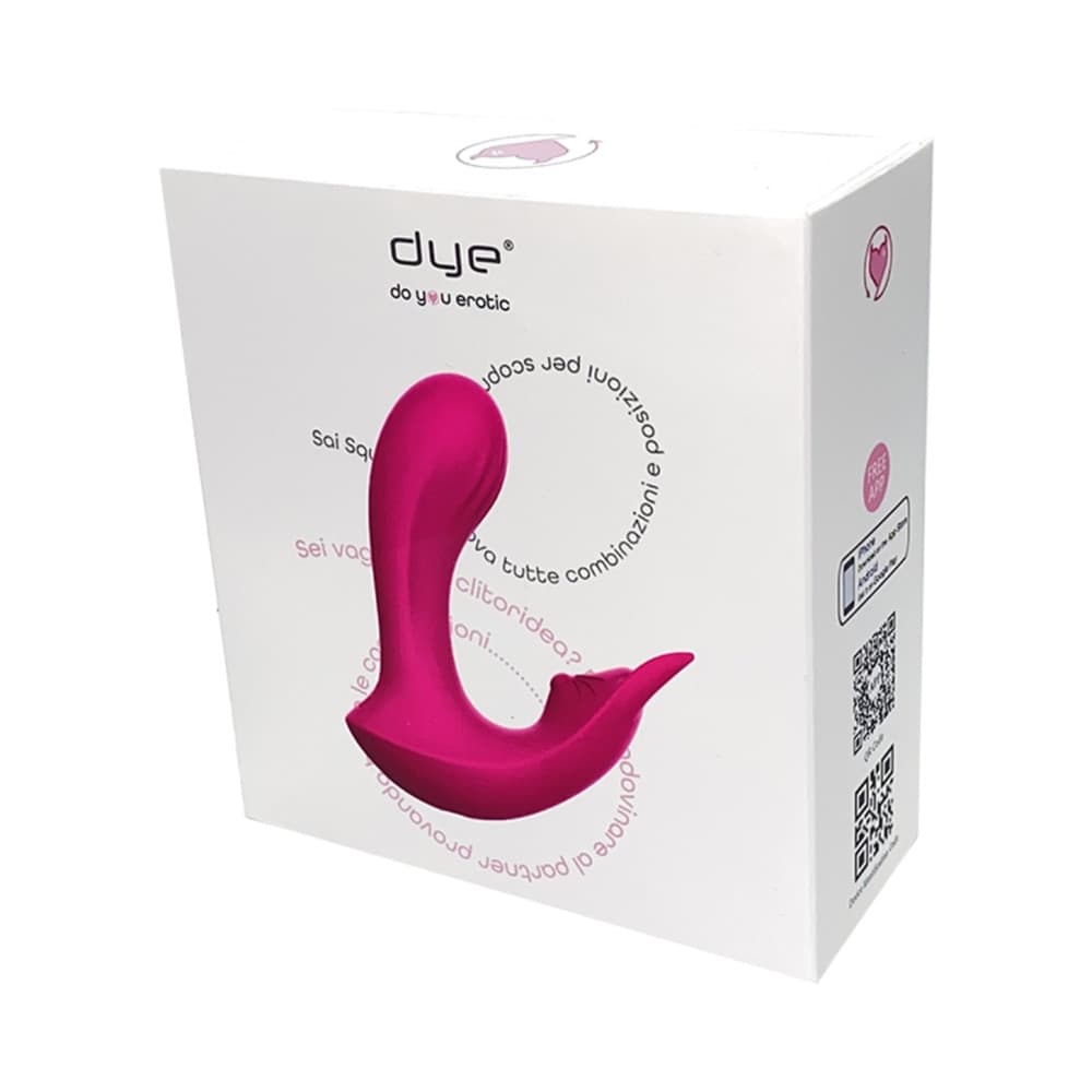 Vibratore Doppia Stimolazione Orina in Silicone 2in1 Punto G e Clitoride con App - 8