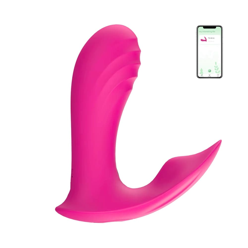 Vibratore Indossabile Punto G e Clitoride controllo con App 9 Vibrazioni Sex Toy - 1