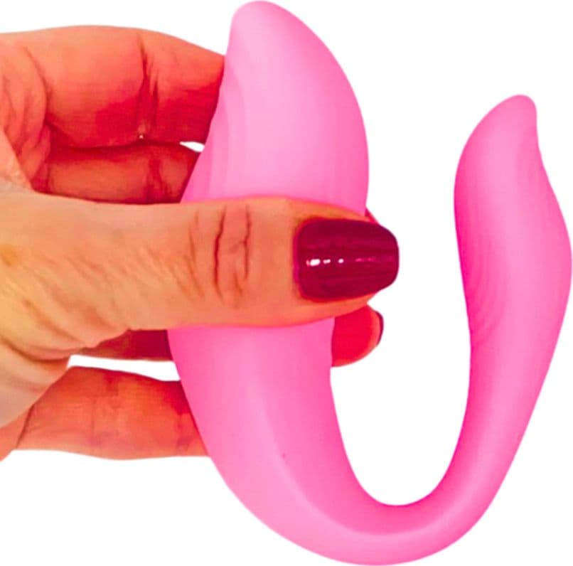 Vibratore Multifunzione Indossabile in Silicone Doppia Stimolazione con App USB - 9
