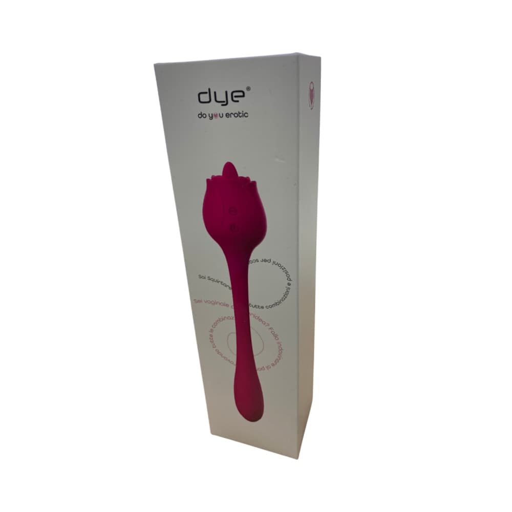 Stimolatore Clitorideo Licking Vibratore Punto G a forma di Rosa Lecca e Vibra - 9