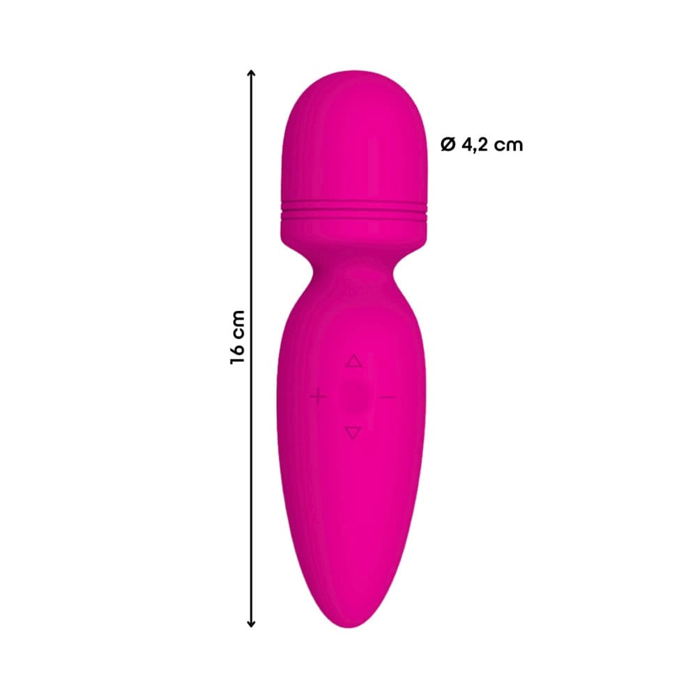 Wand Massager Vibratore Massaggiatore Ricaricabile con 10 Modalità di Vibrazione - 2