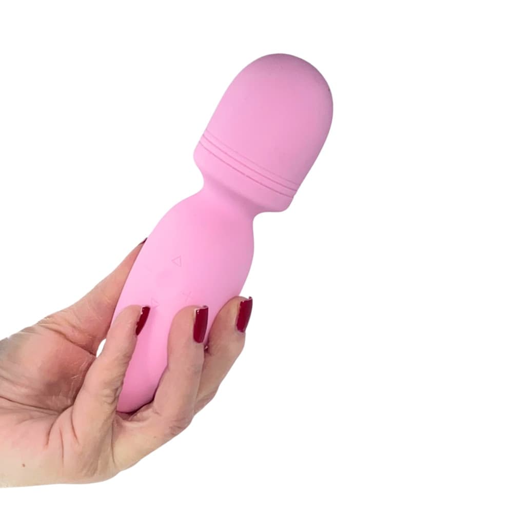 Wand Massager Vibratore Massaggiatore Ricaricabile con 10 Modalità di Vibrazione - 11