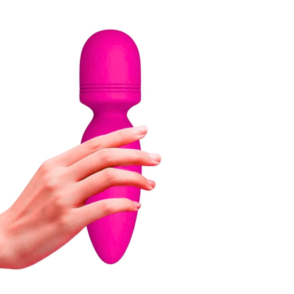 Wand Massager Vibratore Massaggiatore Ricaricabile con 10 Modalità di Vibrazione - 7