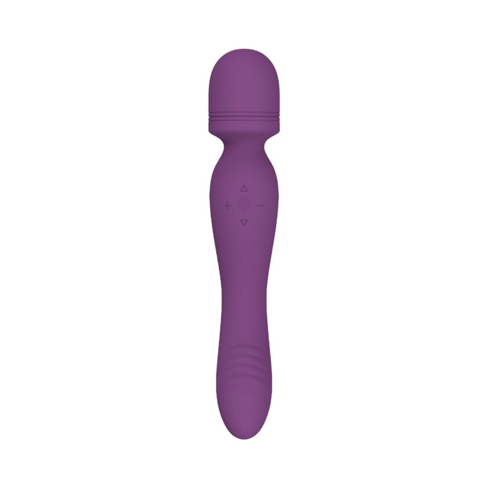 Wand Massager Vibratore Potente Dildo Massaggiatore in Silicone doppia Vibrazione
