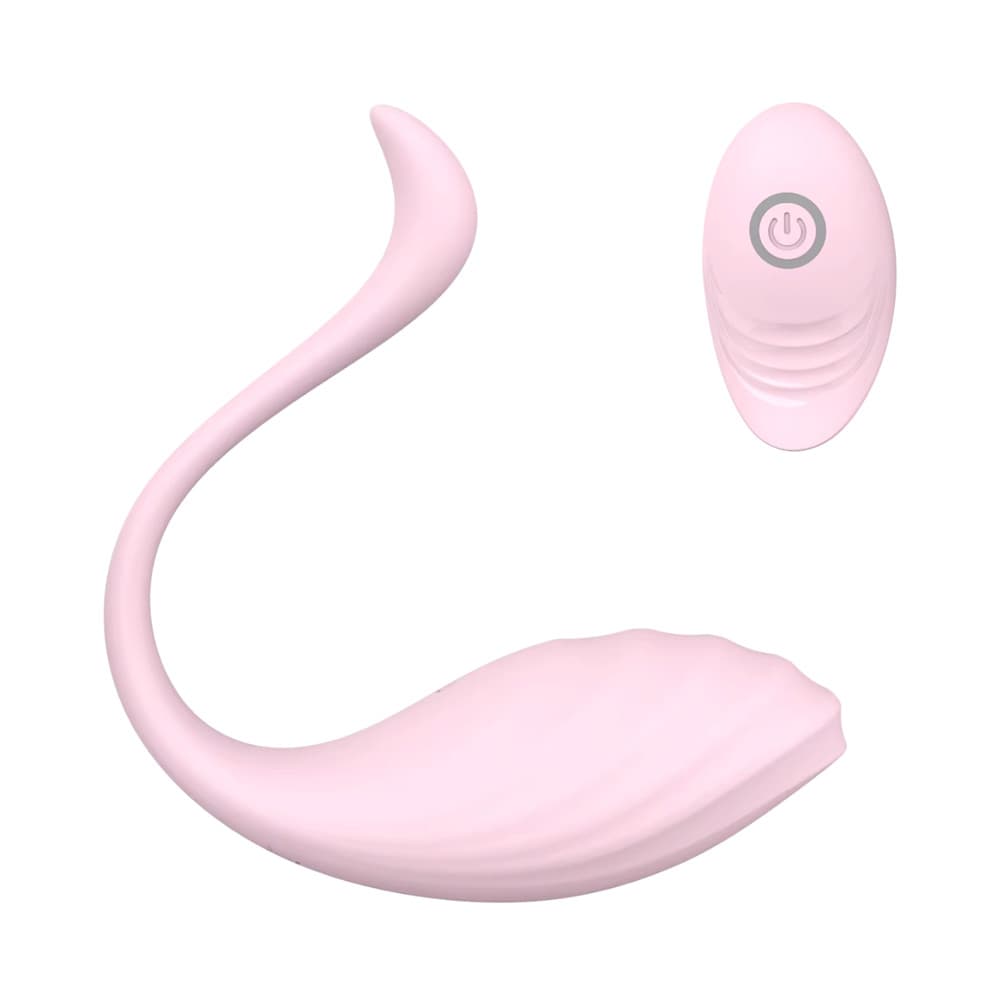 Ovetto Vibrante Vibratore Curvo Telecomandato 10 Modalità di Vibrazione Sex Toy - 19