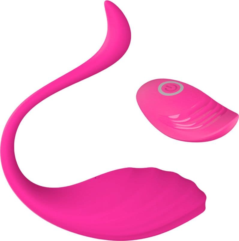 Ovetto Vibrante Vibratore Curvo Telecomandato 10 Modalità di Vibrazione Sex Toy - 1