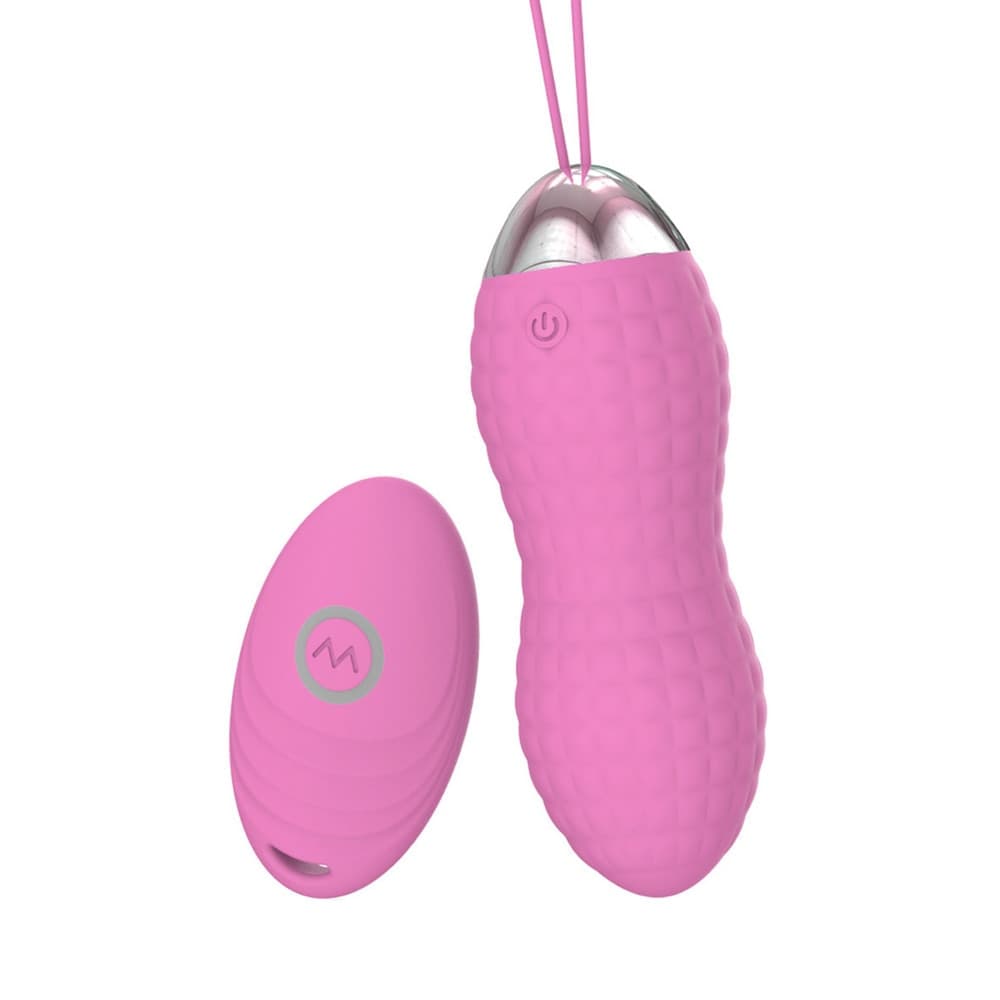 Ovetto Vibrante Telecomandato con 10 Modalità di Vibrazione in Silicone Sex Toy - 11