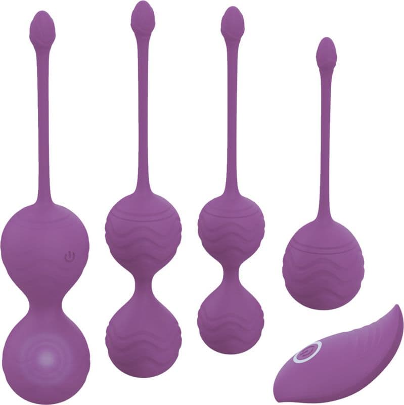 Palline Vaginali Vibranti Set in Silicone Medicale con Telecomando Kegel Pelvico - 10