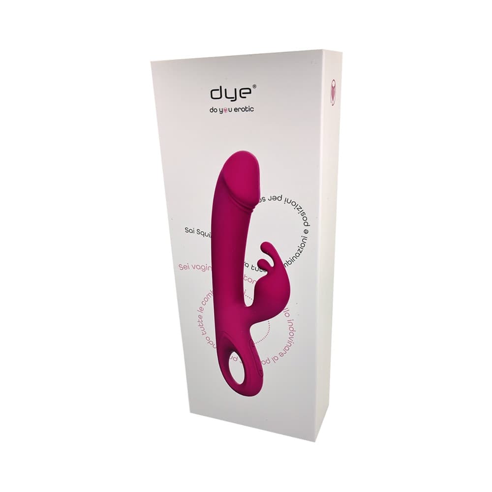 Vibratore Rabbit Doppia Stimolazione Clitoride Punto G Dildo in Silicone Medico - 8