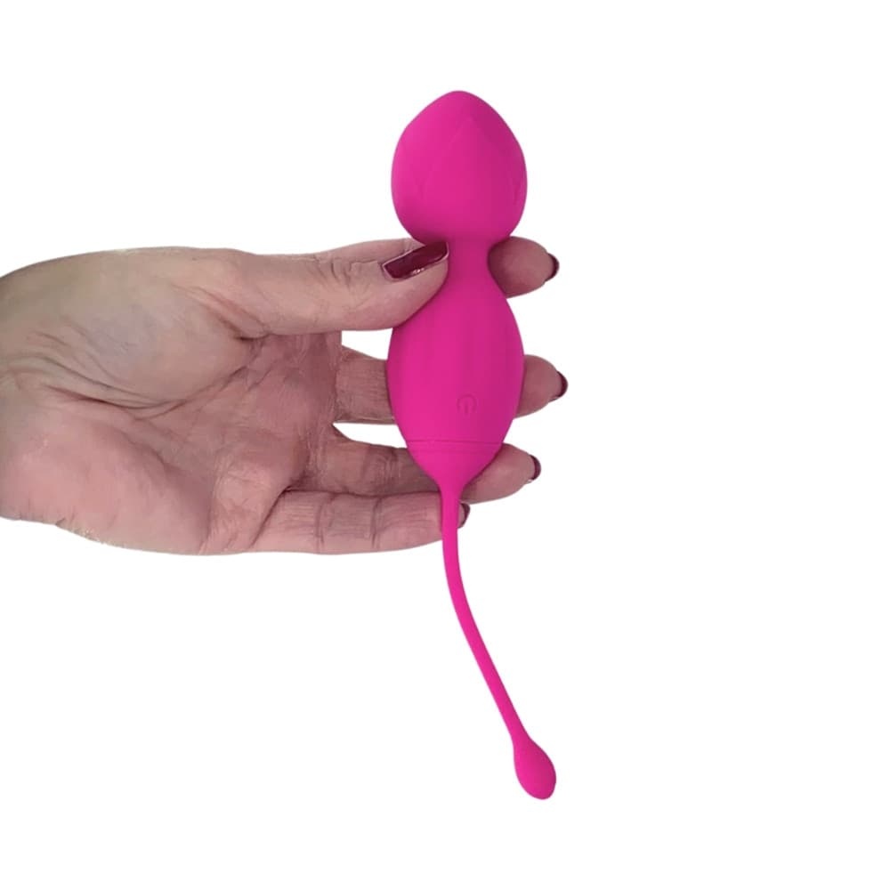 Palline Vaginali Vibranti Kegel Controllo con App Ovetto Vibrante in Silicone USB - 5