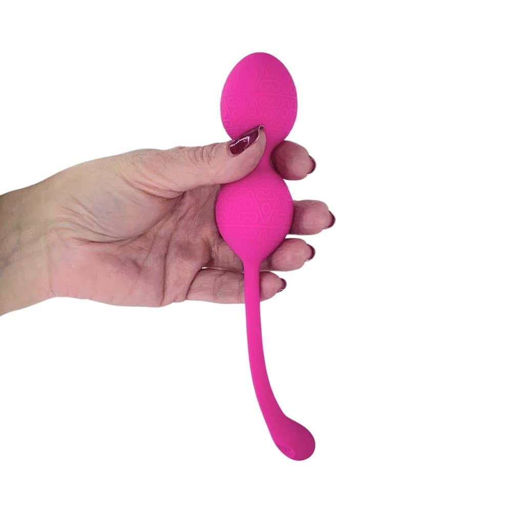 Ovetto Vibrante Stimolatore Palline Vaginali Vibranti Controllo App in Silicone - 8