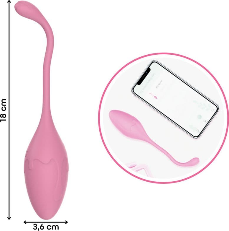 Ovetto Vibrante con App Vibratore Vaginale Indossabile Sex Toy per Coppia USB - 14