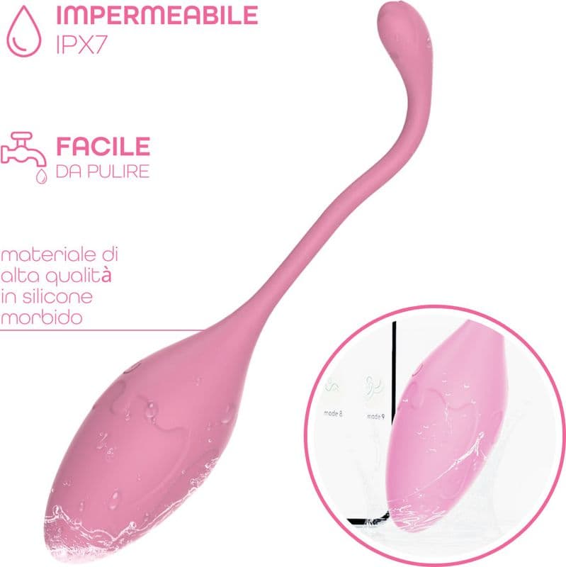Ovetto Vibrante con App Vibratore Vaginale Indossabile Sex Toy per Coppia USB - 15